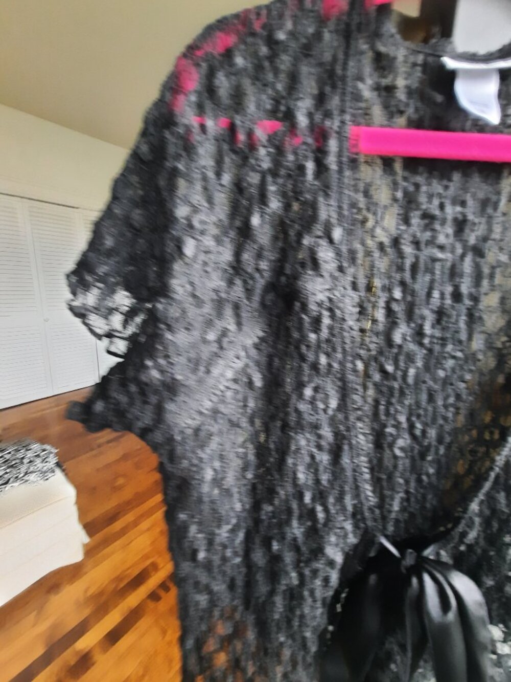 La Senza Lace Cami with satin tie, feminine and romantic - Picture 4 of 6